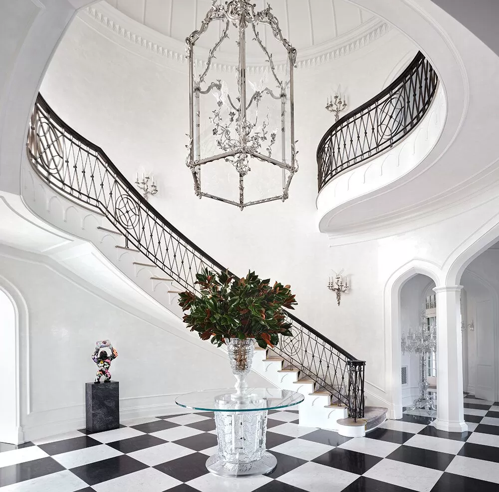 Kh&ocirc;ng gian biệt thự ho&agrave;n thiện Venetian plaster cao cấp